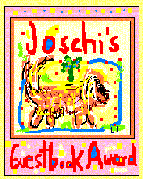 Little Dog Joschi's Guestbook Award